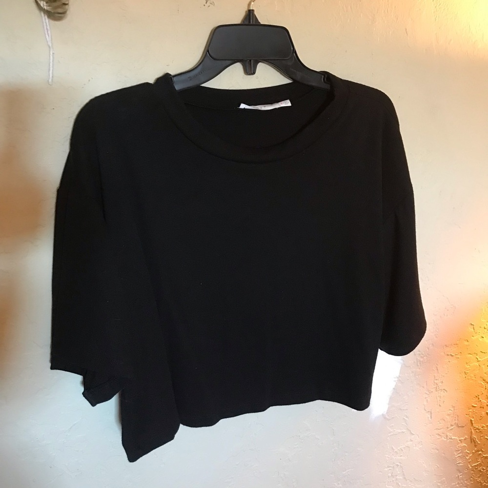 Black Crop Top